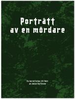 Forside til Porträtt av en mördare
