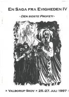 Forside til En saga fra evigheden IV - den sidste profeti