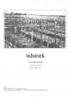 Front page for Tidstræk