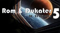 Omslag till Rom og Dukater 5 – in Space