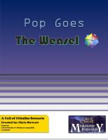 Forside til Pop Goes the Weasel