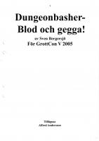 Omslag till Dungeonbasher - Blod och gegga!