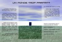 Front page for Un monde trop parfait