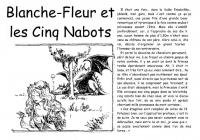 Vorderseite für Blanche-Fleur et les cinq Nabots