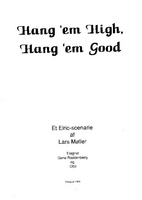 Forside til Hang 'em High, Hang 'em Good