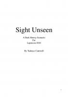 Forside til Sight Unseen
