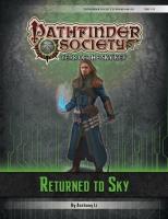 Forside til Returned to Sky