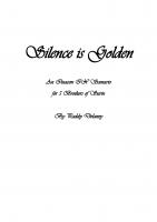 Forside til Silence is Golden