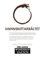 Front page for Hamnskiftarbältet