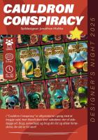 Forside til Cauldron Conspiracy
