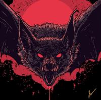 Front page for Flagermusen begår mord!