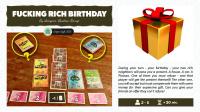 Vorderseite für Fucking Rich Birthday