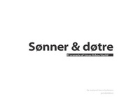 Front page for Sønner og døtre