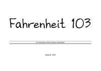 Vorderseite für Fahrenheit 103