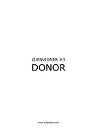 Omslag till Donor