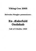 Front page for En æskefuld ondskab