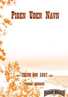 Forside til Pigen uden navn