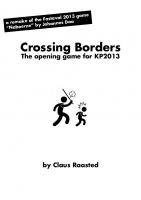 Forside til Crossing Borders