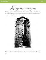 Forside til Hinterlandet: Alkymistens grav