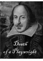 Forside til Death of a Playwright