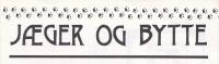 Forside til Jæger og Bytte