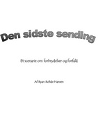 Omslag till Den sidste sending