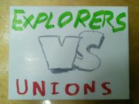 Omslag till Explorers vs. Unions