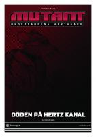 Forside til Döden på Hertz Kanal