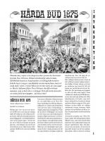 Front page for Hårda Bud 1875