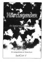 Forside til Höstlegender