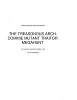 Forside til The Treasonous Arch-Commie Mutant Traitor Megahunt