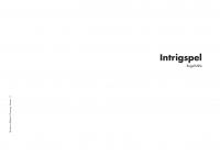 Forside til Intrigspel