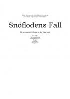 Forside til Snöflodens fall