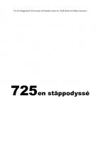 Omslag till 725: En stäppodyssé