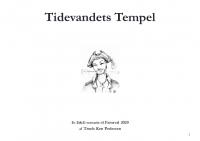 Omslag till Tidevandets Tempel