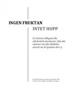 Forside til Ingen fruktan, intet hopp
