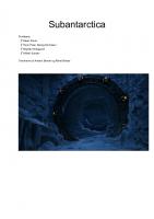 Forside til Subantarctica