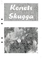 Front page for Korsets skugga