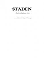 Forside til Staden