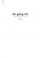 Forside til En gång till