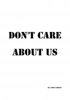 Forside til Don't Care About Us