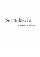 Forside til De Fördömda