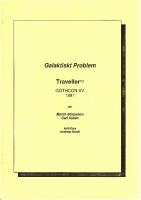 Front page for Galaktiskt Problem