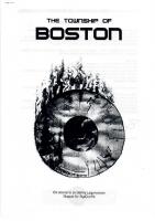 Forside til The Township of Boston