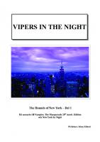 Forside til Vipers in the Night