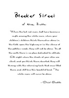 Forside til Bleeker Street