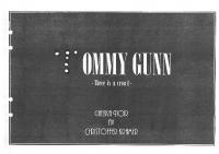 Forside til Tommy Gunn - Three is a crowd